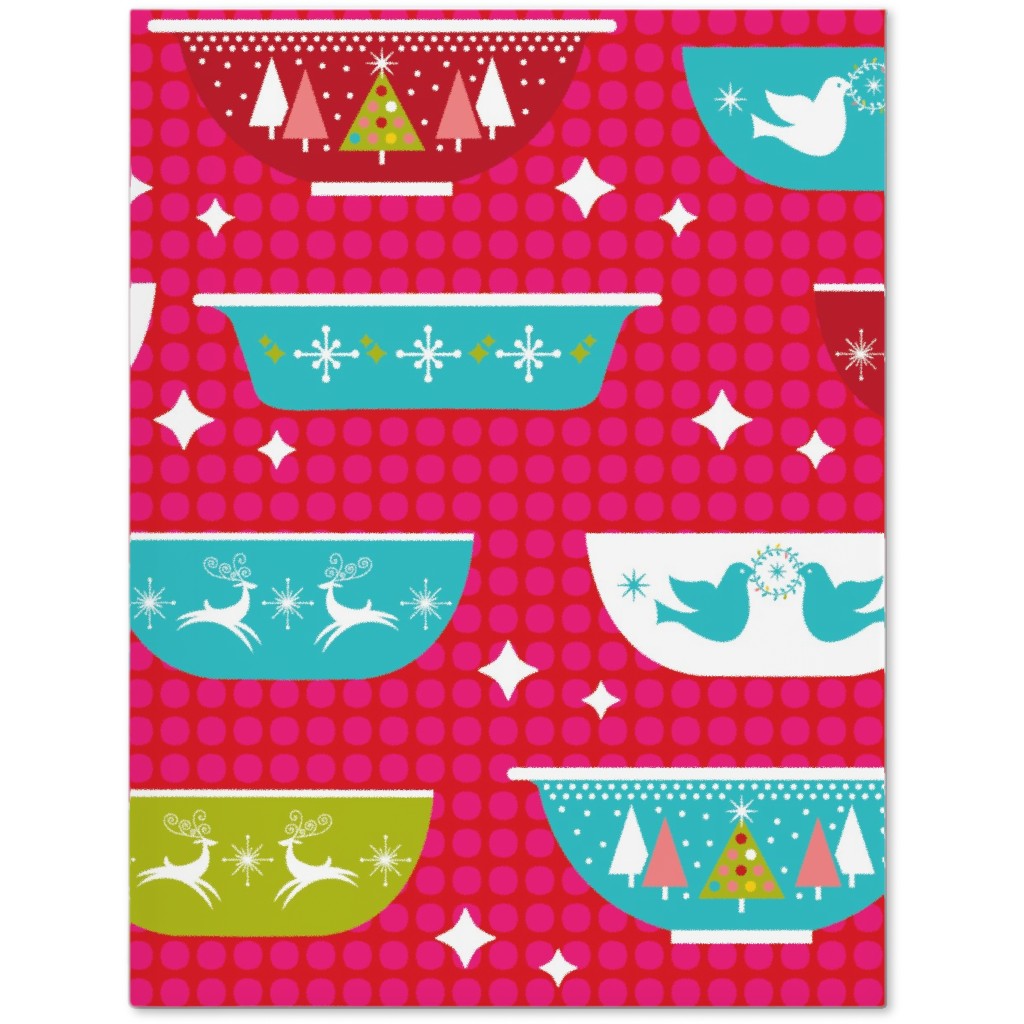 Christmas Dishes Journal, Multicolor
