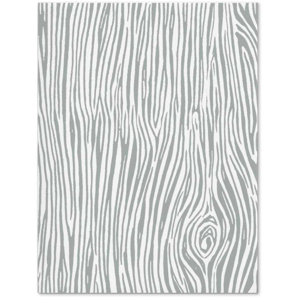 Woodgrain - Gray Journal, Gray, Gray