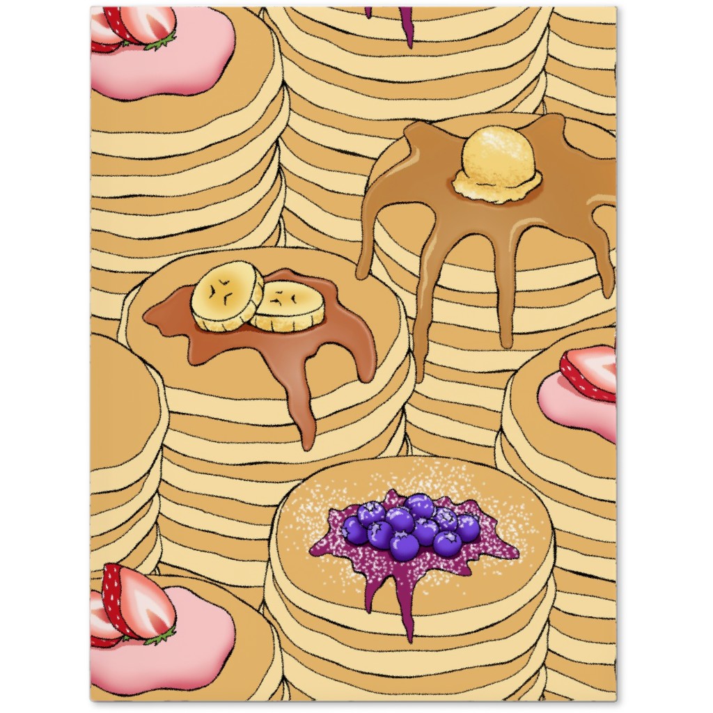 Flapjack Stack Journal, Beige, Pearl