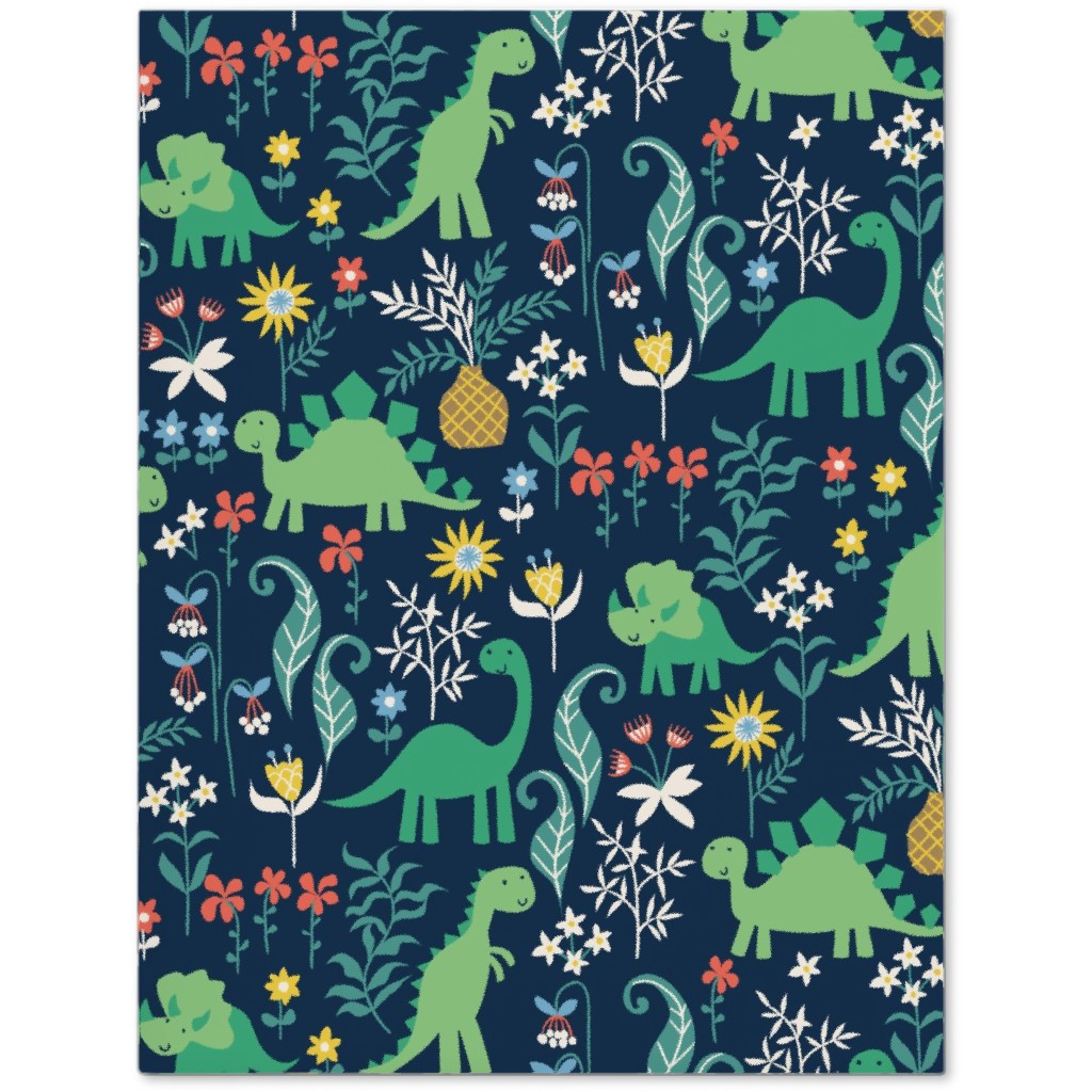 Dino Garden Journal, Multicolor, Park Night
