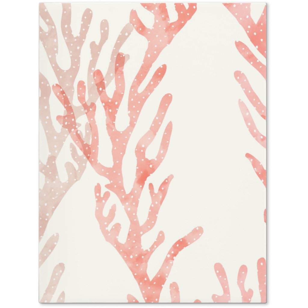 Coral Mermaid Journal, Pink, Pearl