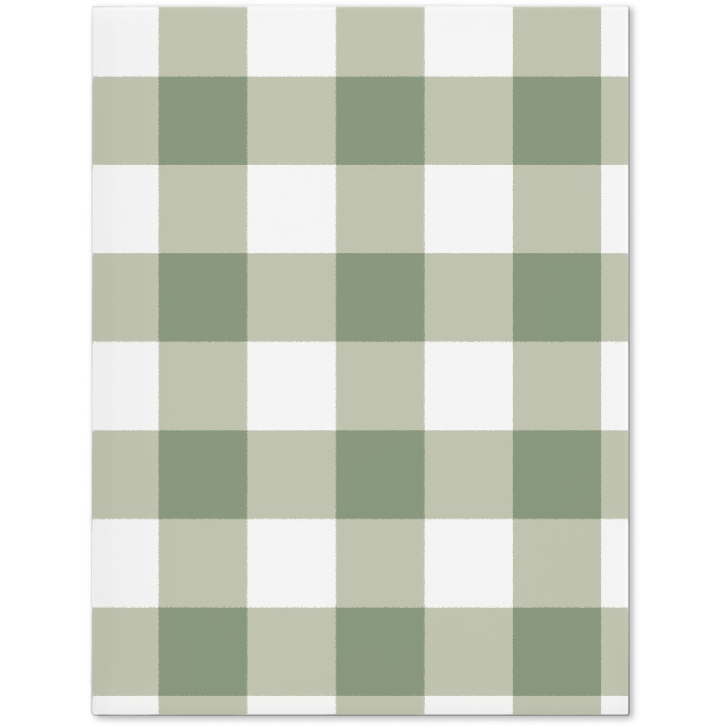 Plaid - Green Journal, Green, Classic Green