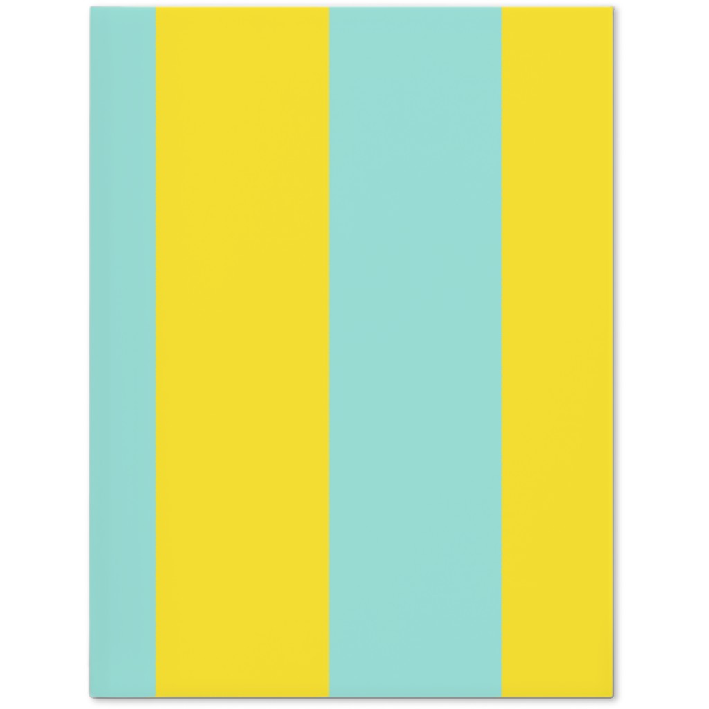 Vertical Stripes Journal, Blue, Frost