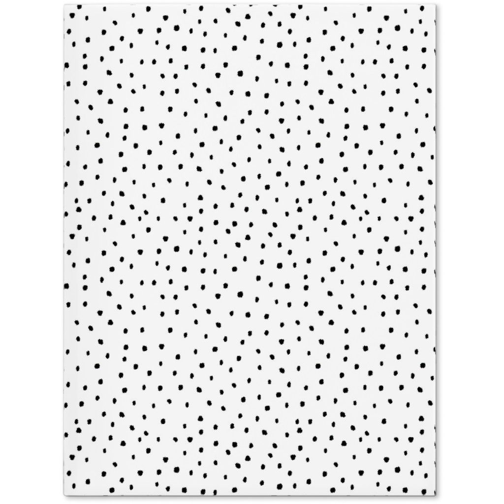 Tiny Dot - Black + White Journal, White