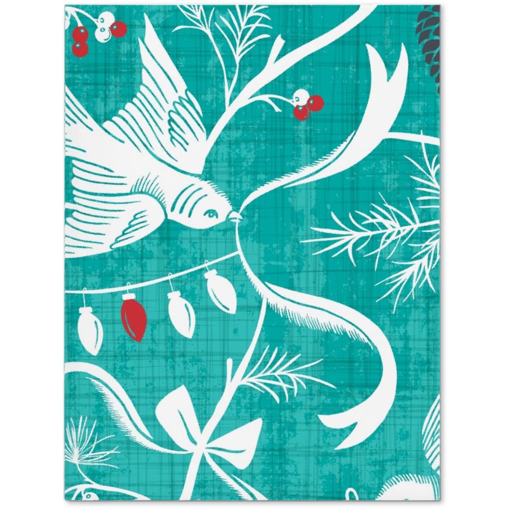 Merry Forest Journal, Blue, Aqua