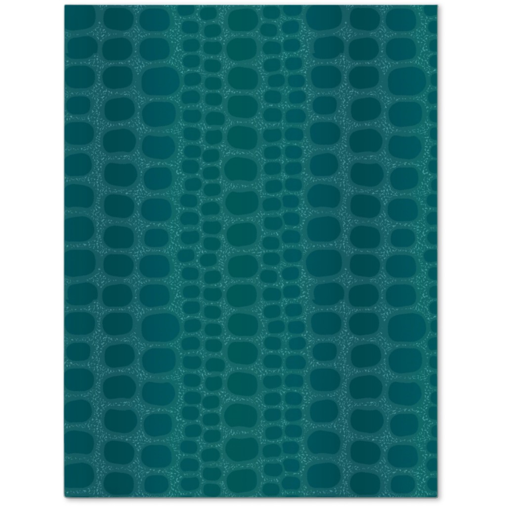 Reptilian Skin Journal, Green, Classic Green