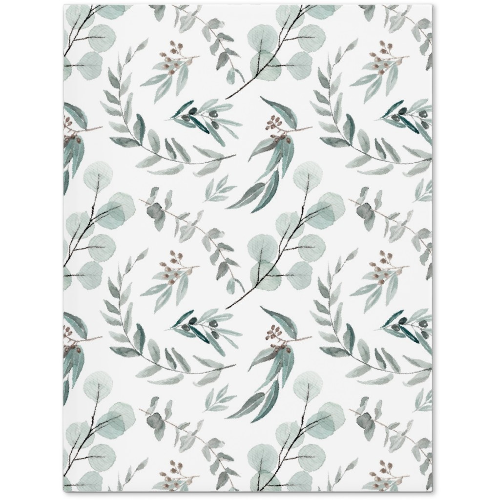 Eucalyptus Leaves - Australiana Botanical Journal, Green, Classic Green