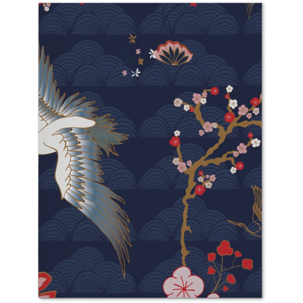 Zen Crane - Multi Journal, Blue