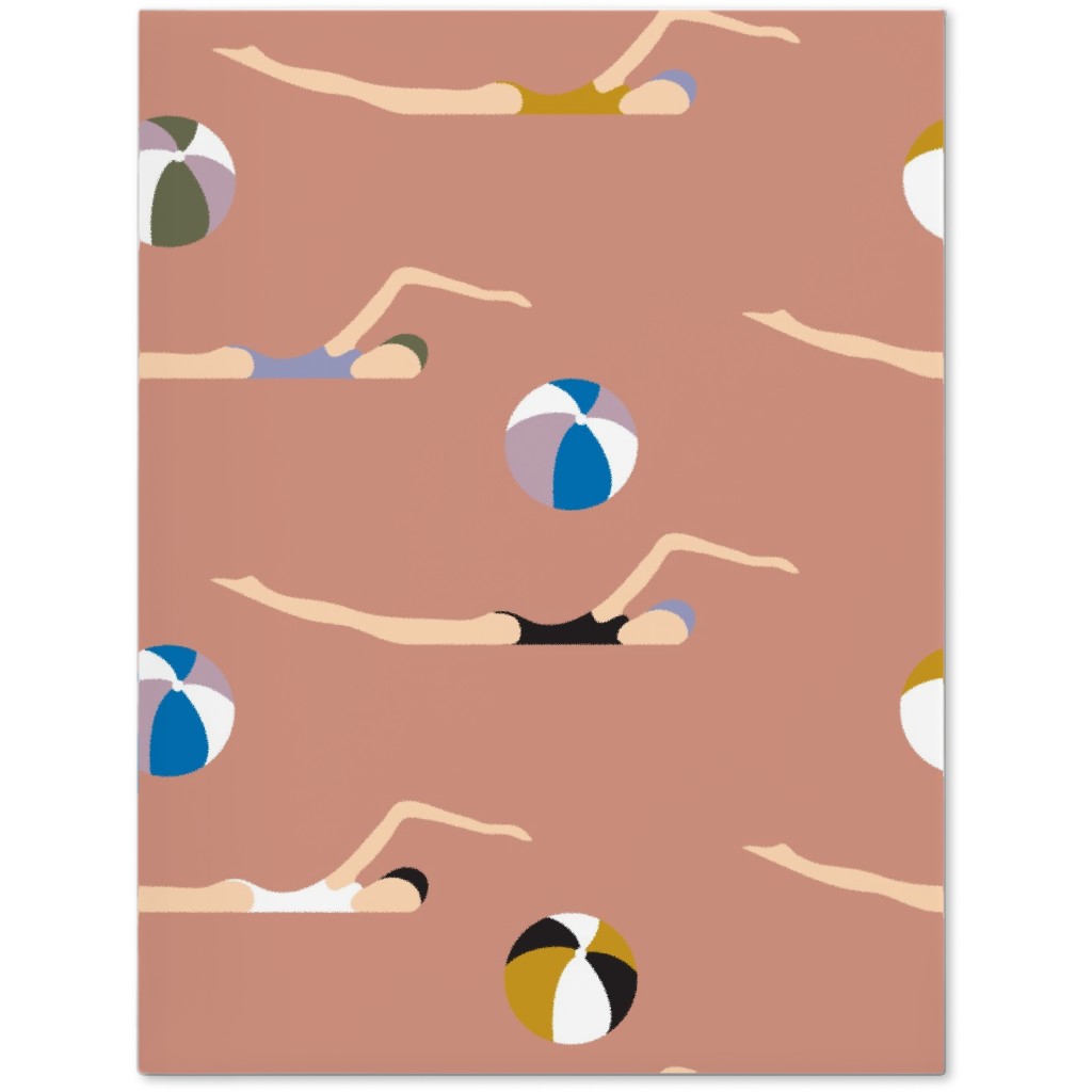 New Nautical Beach Babes - Muddy Clay Journal, Pink