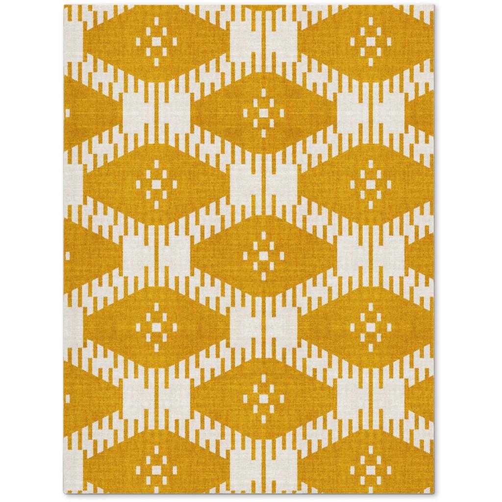 Stella Ikat - Yellow Journal, Yellow, Classic Yellow