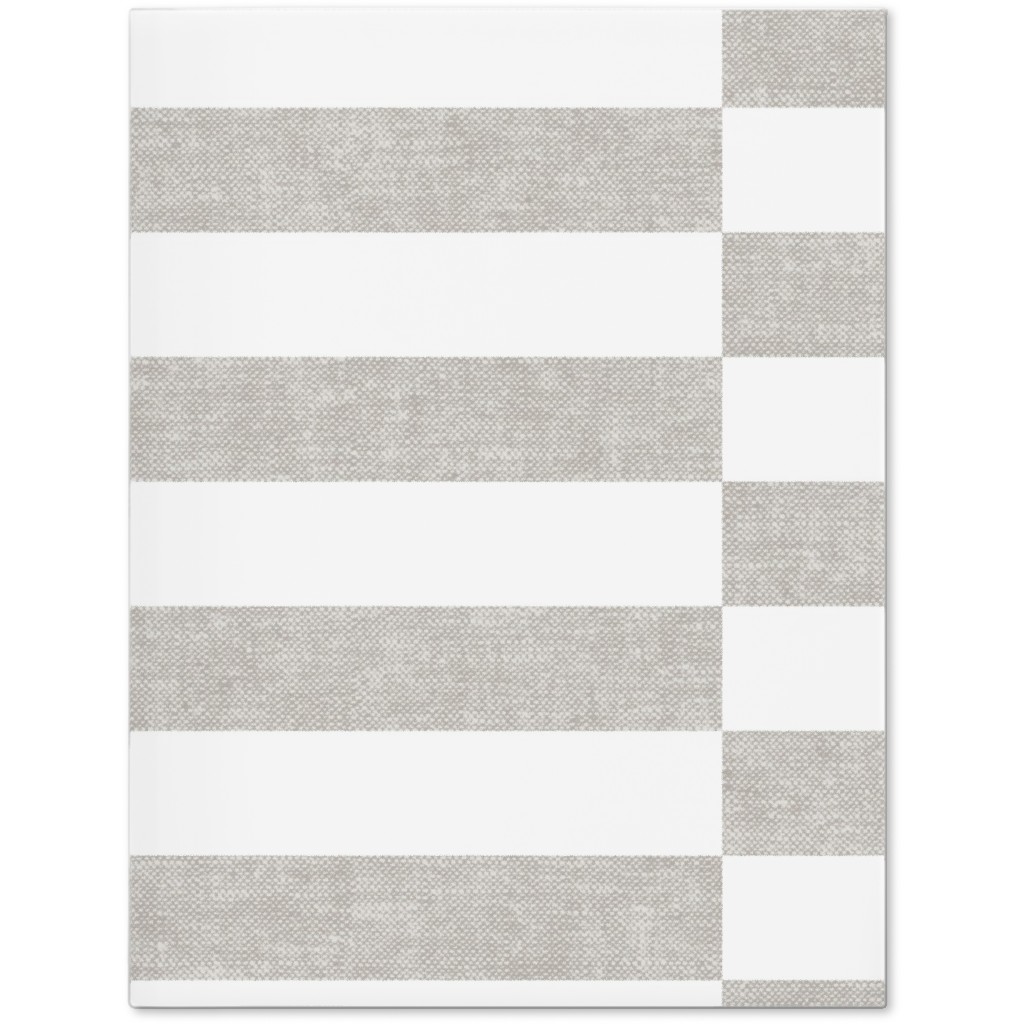 Tiles - Rectangles - Stone Journal, Gray, Gray