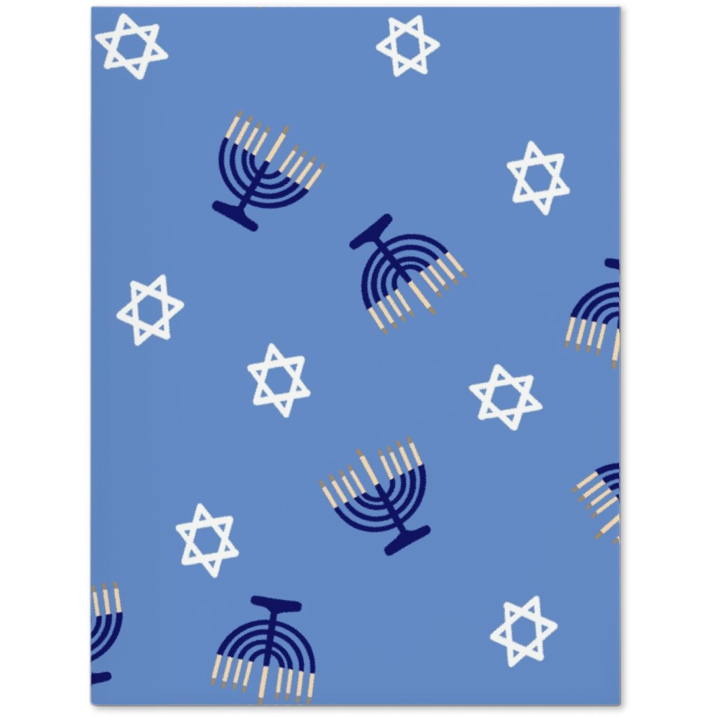 Hanukkah - Blue Journal, Blue, True Blue