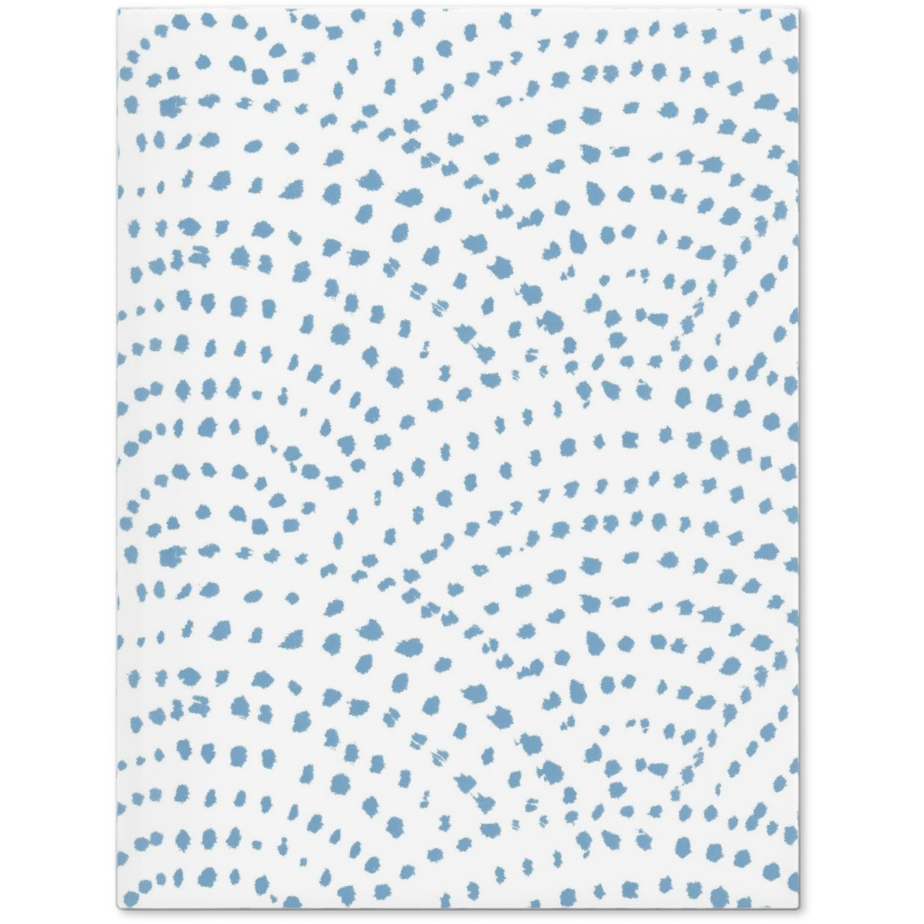 Ink Dot Scales Journal, Blue