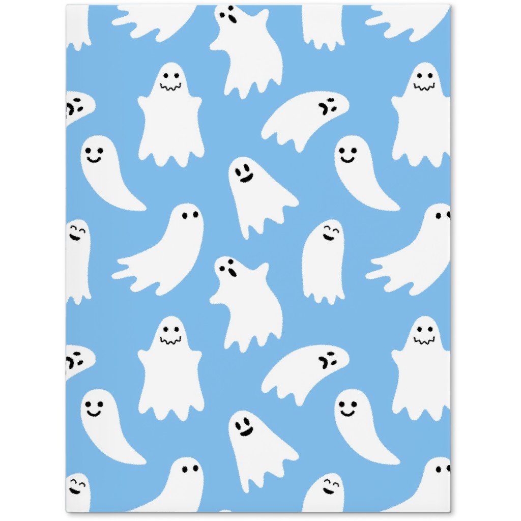 Cute Ghosts - Blue Journal, Blue
