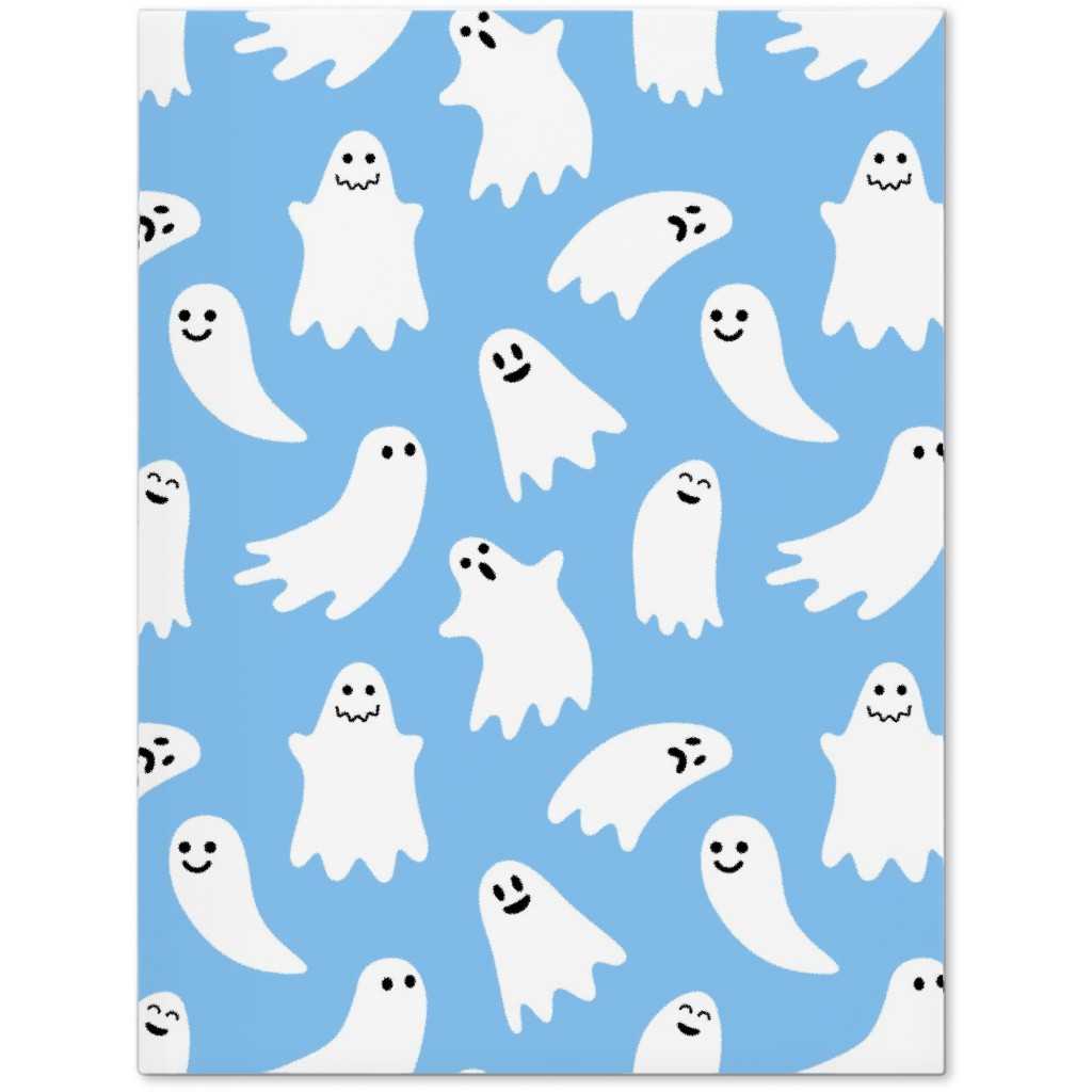 Cute Ghosts - Blue Journal, Blue, True Blue
