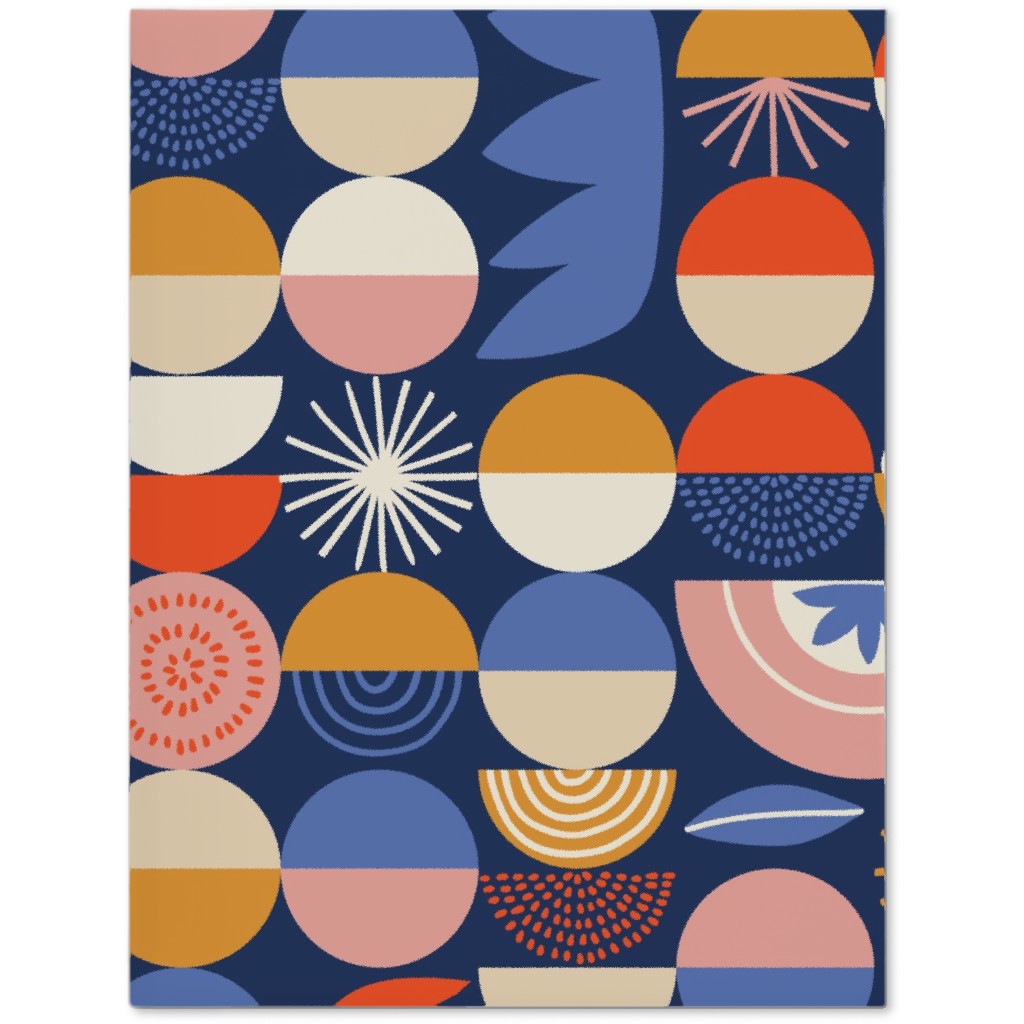 Colorful Geometry - Dark Journal, Multicolor