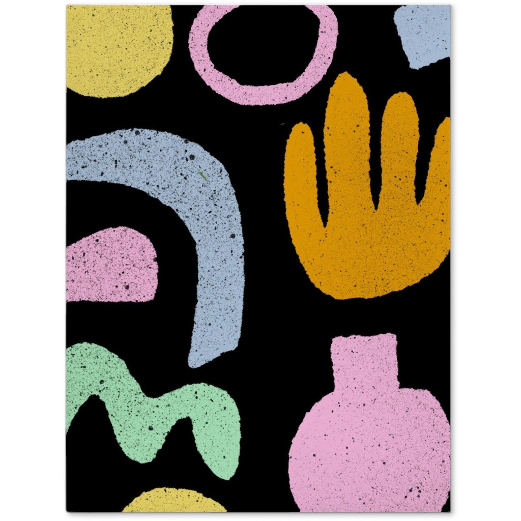 Happy Blocks Journal, Multicolor, Black