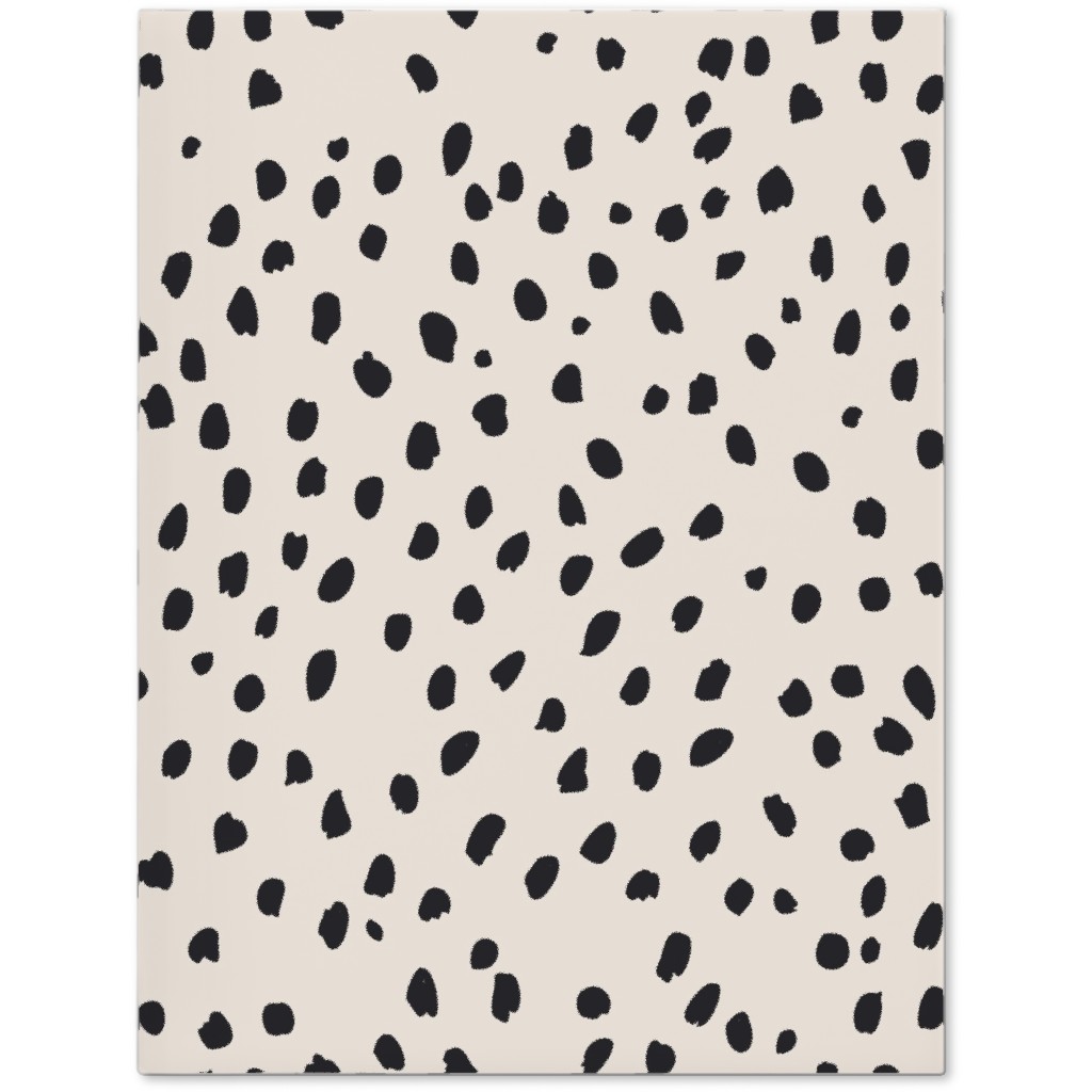 Black Marks - Creamy Beige Journal, Beige