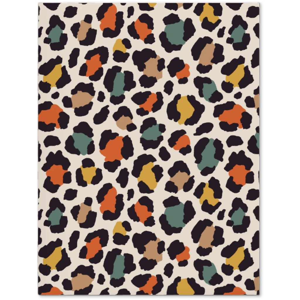 Colored Leopard Print - Mulit Journal, Multicolor