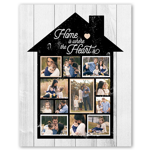 Home is Where the Heart is, 8x10black