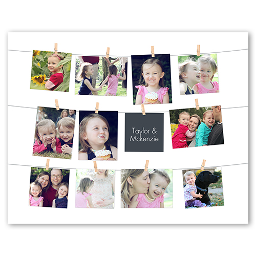 Clothing Pins, 16x20white