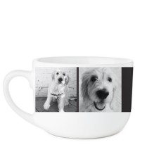 pet collage of four latte mug