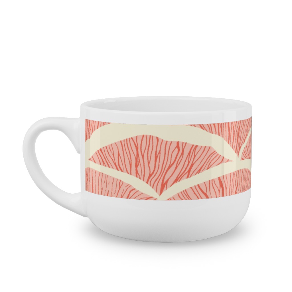 Gills - Peach Latte Mug, White,  , 25oz, Pink