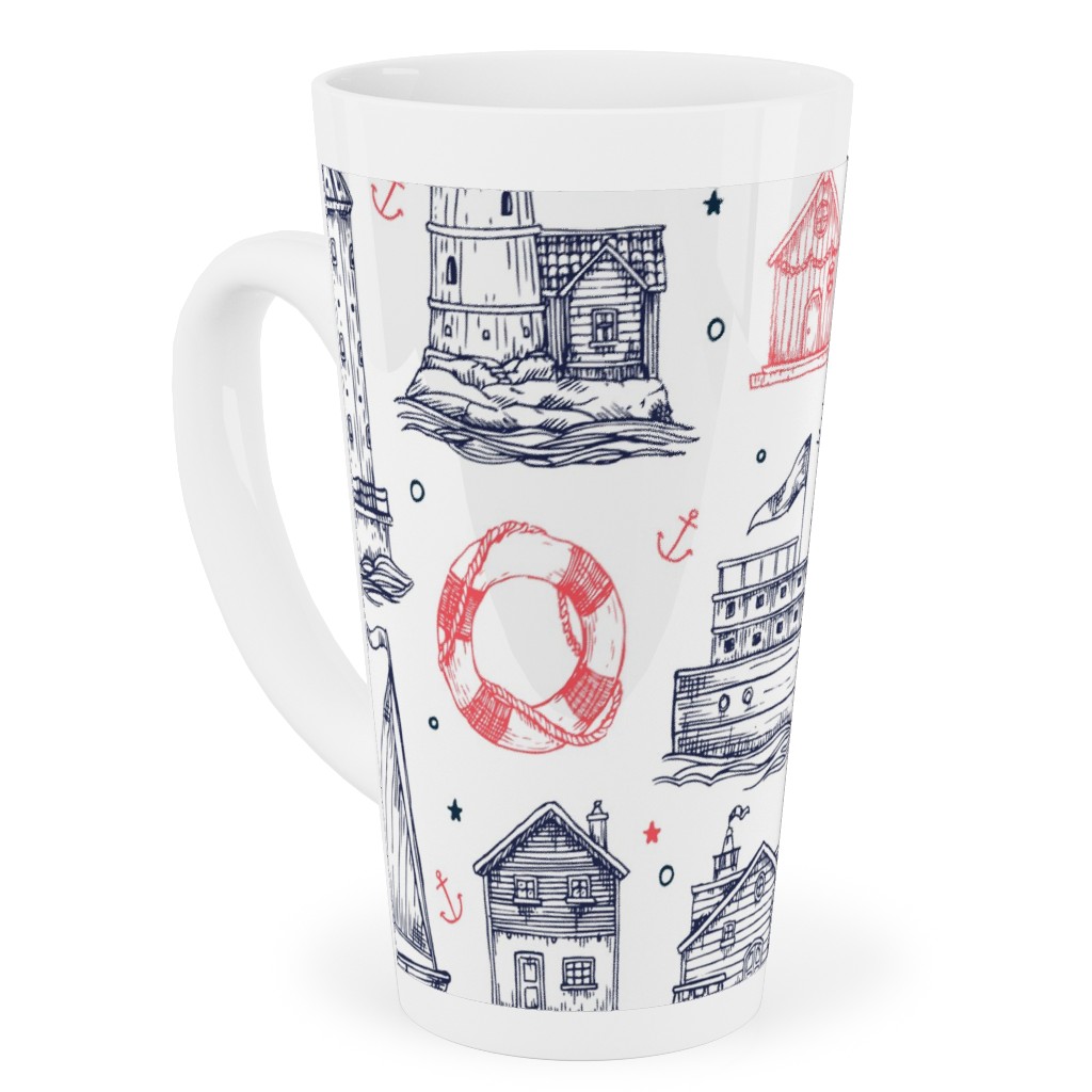 Upload Your Own Design Tall Latte Mug by Shutterfly