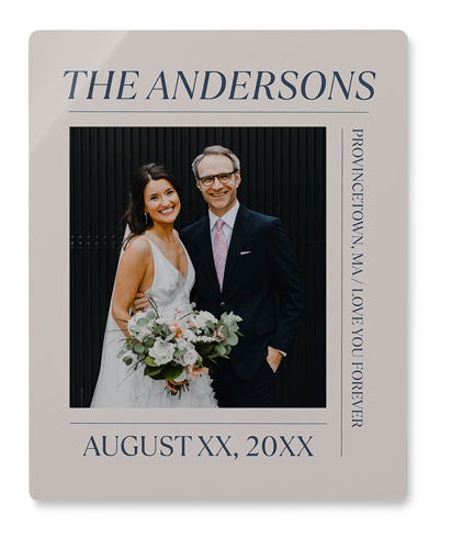 Editorial Snapshot Wall Art, No Frame, Single piece, Metal, 8x10, Matte, Beige, elderflower