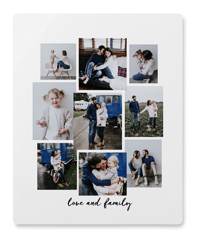 Cloud Nine Wall Art, No Frame, Single piece, Metal, 8x10, Matte, Multicolor, multi