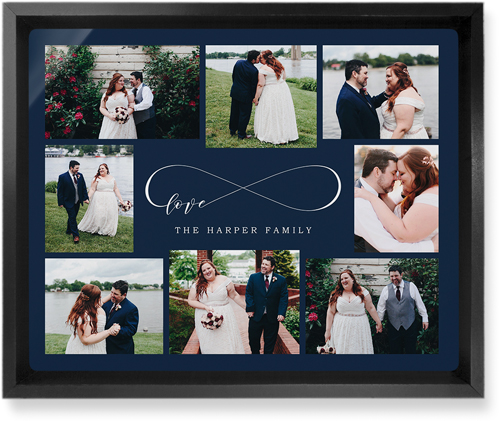 Sweet Moments Wall Art, Black, Single piece, Metal, 8x10, Matte, Black, silhouette