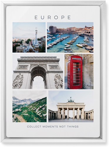 Best of Six Wall Art, White, Single piece, Metal, 10x14, Glossy, Multicolor
