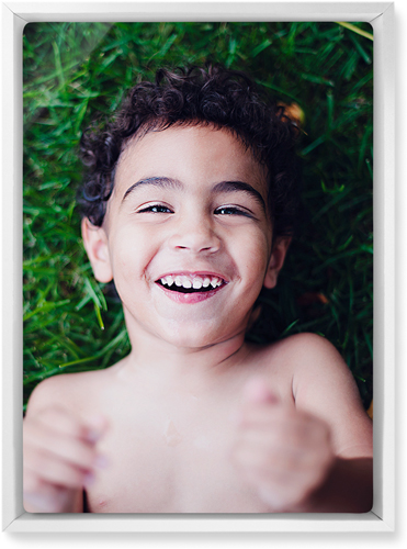 Photo Gallery Portrait Wall Art, White, Single piece, Metal, 10x14, Matte, Multicolor, multi