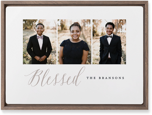 Rules of Three Wall Art, Walnut, Single piece, Metal, 10x14, Glossy, Multicolor, multi