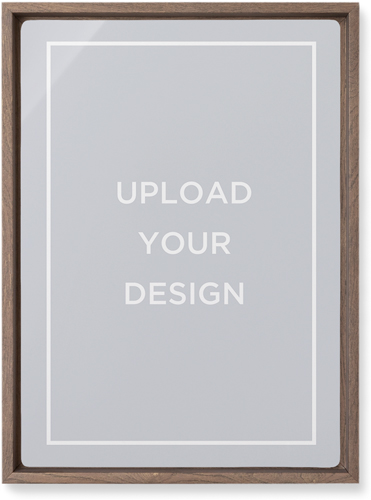 Upload Your Own Design Wall Art, Walnut, Single piece, Metal, 10x14, Matte, Multicolor