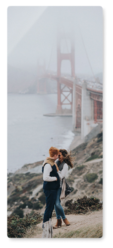 Photo Gallery Portrait Wall Art, No Frame, Single piece, Metal, 10x24, Matte, Multicolor, multi