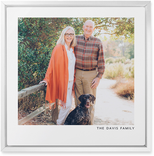 Modern Gallery of One Wall Art, White, Single piece, Metal, 12x12, Glossy, Multicolor, multi