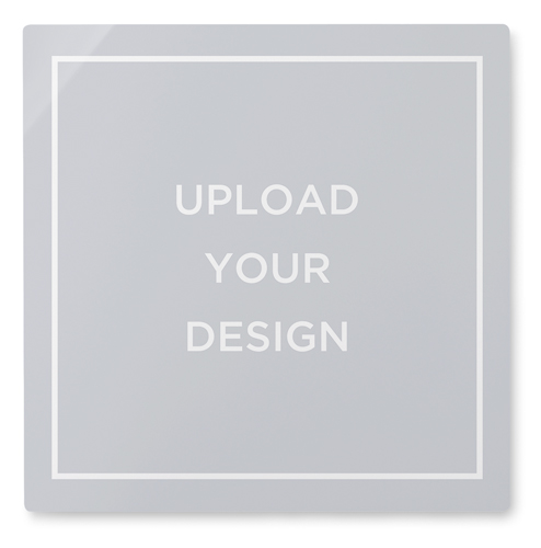 Upload Your Own Design Landscape Wall Art, No Frame, Single piece, Metal, 12x12, Matte, Multicolor