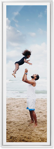 Gallery of One Pano Portrait Wall Art, White, Single piece, Metal, 12x36, Glossy, Multicolor, multi