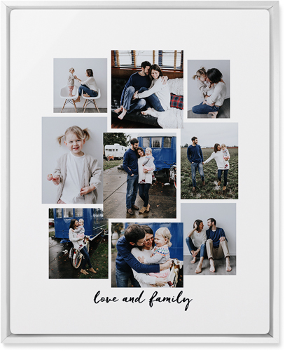 Cloud Nine Wall Art, White, Single piece, Metal, 16x20, Glossy, Multicolor, multi