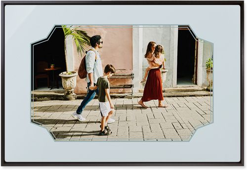 Unique Shape Wall Art, Black, Single piece, Metal, 20x30, Matte, Gray, air