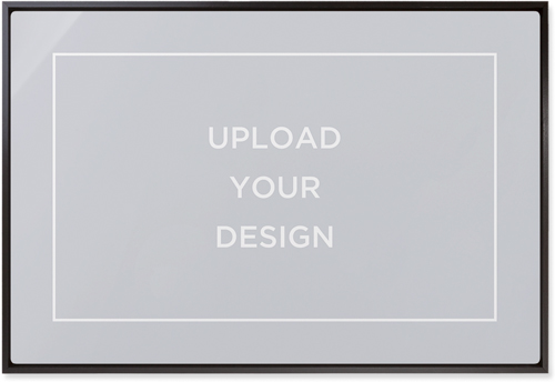 Upload Your Own Design Landscape Wall Art, Black, Single piece, Metal, 20x30, Matte, Multicolor, multi