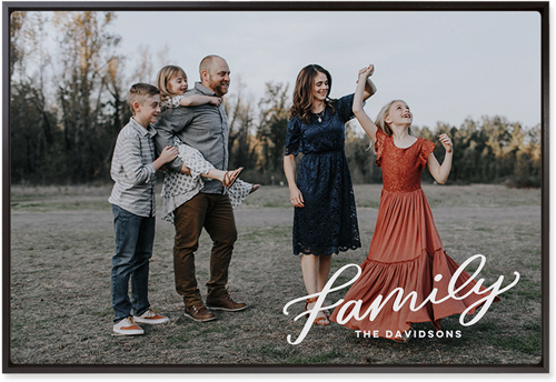 Family Letters Wall Art, Black, Single piece, Metal, 20x30, Glossy, White