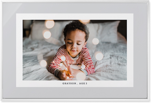 Frame Up Wall Art, White, Single piece, Metal, 20x30, Matte, Gray