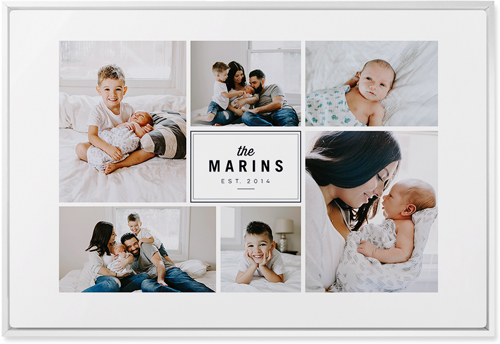 Round We Go Wall Art, White, Single piece, Metal, 20x30, Glossy, White, white