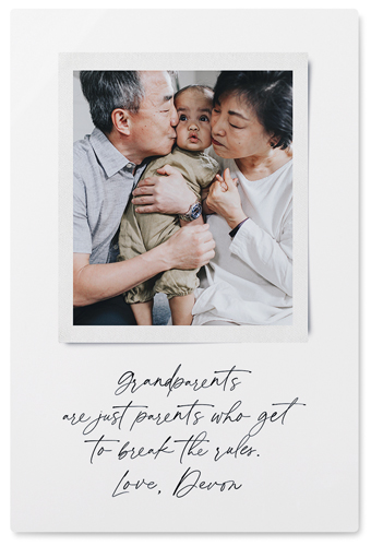 Sentimental Note Wall Art, No Frame, Single piece, Metal, 24x36, Glossy, White