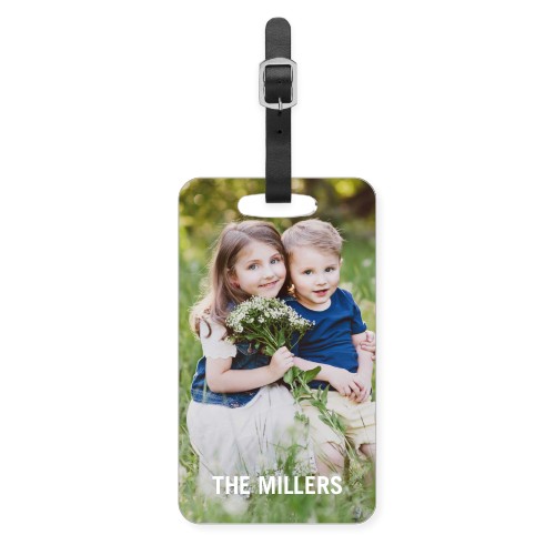 Photo Gallery Luggage Tag, Large, Multicolor