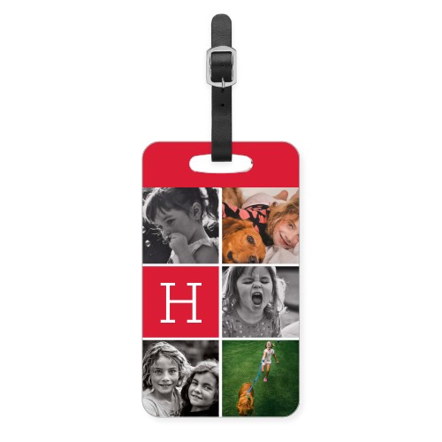 Gallery Monogram Luggage Tag, Large, Multicolor