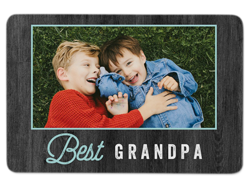 Being the Best Metal Magnet, 2x3, Blue, frost