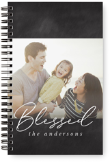 blessed chalkboard monthly planner
